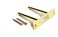 TUFF STRIKE High Security Front Door Reinforcement  Frame Hinge and Jamb Repair  Anti Kick in Door Barrier  Deadbolt Plate for Added Security  Two Post Plate