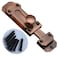 Junrbx Bronze zinc Alloy Solid Bolt Door and Window Door Door Buckle Antique Latch Slide Bolt Latch 4 inches