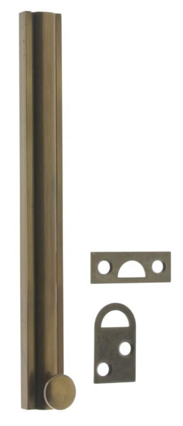 idh by St Simons 11066005 Professional Grade Quality Solid 8 Surface Bolt 8Inch Antique Brass