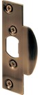 Defender Security U 9424 Security Latch Strike Antique Brass Plated