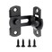 90 degree locking privacy lock Sliding barn door latch Right angle door clasp cam lock