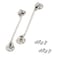 Rannb Hook Eye Latch 8inch Length Cabin Hook  2pcs