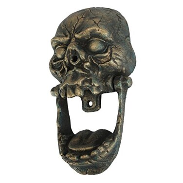 Design Toscano Skull Doorknocker