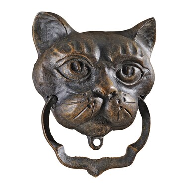 Design Toscano Black Iron Door Knocker
