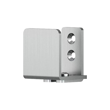 JUBEST Stainless Steel Floor Guide Wall Mount Sliding Barn Door Hardware Up to 134W 178H