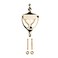National Hardware N336216 Door Knocker in Brass 7 7