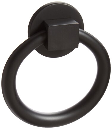 Baldwin 0195190 Ring Door Knocker Black