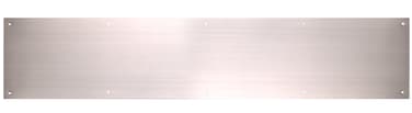 Hardware Essentials The Hillman Group 852742 Hillman 852742Aluminum Kick PlateSatin Finish 6 x 30 Nickel Aluminum 6 Inch x 30 Inch