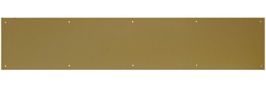 The Hillman Group 852738 Brass 6 x 30 Hillman Hardware Essentials 852738Aluminum Kick PlateBright Finish 6 x 30 6 x 30