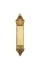 Nostalgic Warehouse New Orleans Push Plate Small Polished Brass