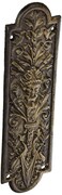 Design Toscano Greenman Iron Door Plate Bronze