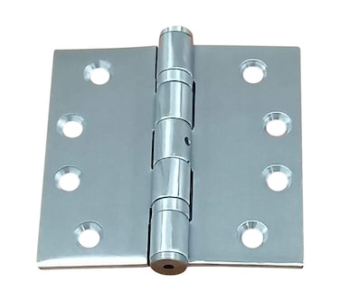 Commercial Ball Bearing Stainless Steel Door Hinges 45 X 45 Square  NRP  2 Pack