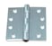 Commercial Ball Bearing Stainless Steel Door Hinges 45 X 45 Square  NRP  2 Pack