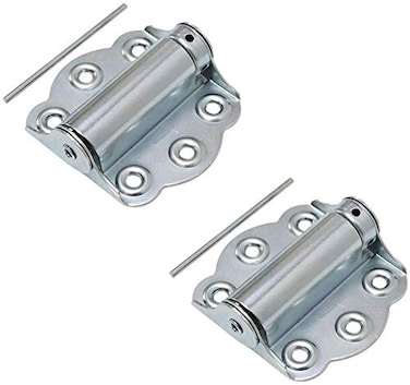 Litepak Adjustable Screen Door Hinge Professional Grade Hardware SelfClosing Easy Install 2 Pack Zinc Plated