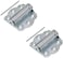 Litepak Adjustable Screen Door Hinge Professional Grade Hardware SelfClosing Easy Install 2 Pack Zinc Plated
