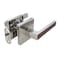 TITANTON 1705  Modern Door Handles Door Levers Set in Satin Nickel Finish  Passage No Lock