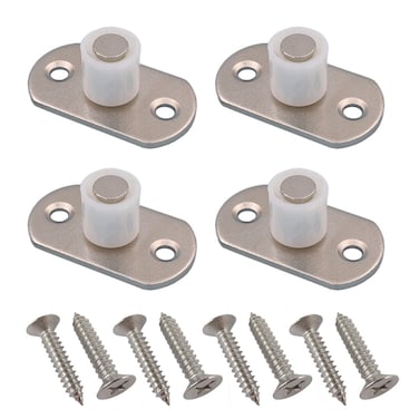DEEKOUDT YES Time 4 Pcs Sliding Door Nylon Guide Wheel Floor Guide Roller Stay Roller Guide