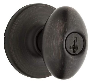 KWIKSET 400AO 11P SMT 6AL RCS V1 Venetian Bronze Aliso entry lockset