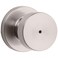 Kwikset 97300933 Pismo Door Knob Round Satin Nickel