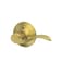 SCHLAGE Accent Lever NonTurning Lock in Satin Brass  Right Handed  F170 ACC 608 RH