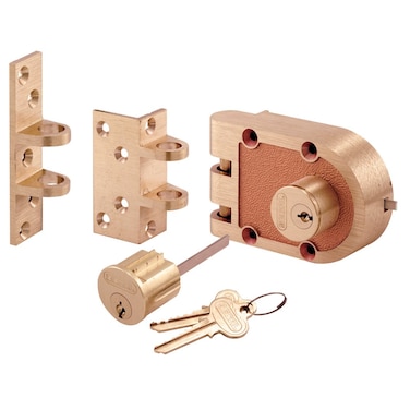 PRIMELINE Segal SE 19361 Bronze Double Cylinder Deadlock Single Pack