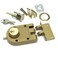 NUSet Lock  Jimmy Proof Style Deadbolt Lock  Inter Locking Double Cylinder Deadbolt Lock  Home Improvement  Door Hardware Bronze