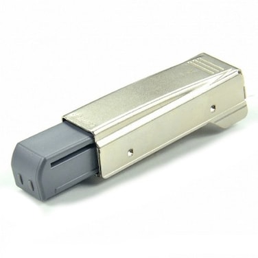 Blum 973A050001x2 973A Blumotion Straight Arm Full Overlay Hinge for Doors Nickel Finish Pack of 2