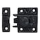 A29 Set of 1 Iron Cabinet Latch Latches for Cabinet Closet Kitchen Door Twist Knob Design Handmade Black Powder Finish Latch Antique Cabinet Latch