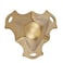 UNIQANTIQ HARDWARE SUPPLY Brass Plated Small Trunk Corner Protector  Furniture Corner Guard for Small Steamer Trunk Jewelry Box Desk Chest  Others  Free Bonus Skeleton Key Badge  TKC31