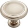 Franklin Brass P35597KSNB1 Round Ringed Kitchen Cabinet Drawer Knob Satin Nickel 114 in 32 mm Pack of 25