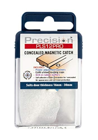Precision PLS12PRO Concealed Magnetic Catch Stainless Steel