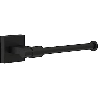 Franklin Brass MAX51FB Maxted Modern Single Arm Toilet Paper Holder Flat Black