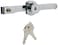First Watch Security 1306 Showcase Lock Chrome Finish