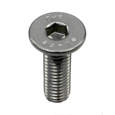 Fullerkreg 188 Stainless Steel Hex Drive Flat Head Screw M5 x 08 mm Thread 20 mm LongPacks of 50