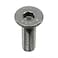 Fullerkreg 188 Stainless Steel Hex Drive Flat Head Screw M5 x 08 mm Thread 20 mm LongPacks of 50