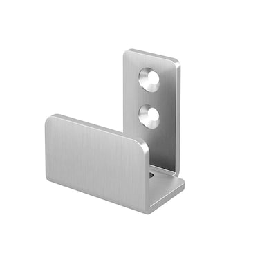 JUBEST Stainless Steel Floor Guide Wall Mount Sliding Barn Door Hardware Up to 138W 114H