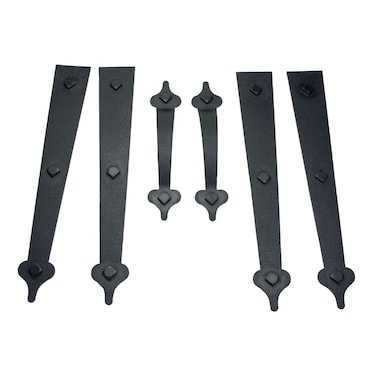 Household Essentials Garage Handle and Hinge Magnets  Decorative Magnetic Hardware Steel Doors Easy Installation Durable  Weatherproof Set of 6