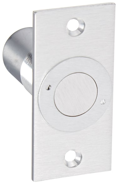 Rockwood 57026D Brass Dust Proof Strike 138 Width x 278 Length x 218 Height Satin Chrome Plated Finish
