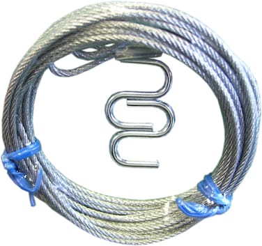 Ideal Security Inc SK7135 Garage Door Latch Cables Galvanized