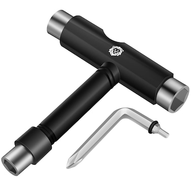 Panjshirv skateboard tools Skate Tools Multifunction Portable Skateboard T Tool Accessory Ttype Allen Key and Ltype Skateboard Hardware Gold Bolts Set
