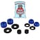 Dime Bag Hardware Skateboard Truck Rebuild Kit Bushings Washers Pivot Cups for 2 Trucks