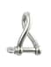 Stainless Steel 316 Twist Shackle 14 6mm Marine Grade