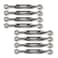 Turnbuckle 304 Stainless Steel Turnbuckle Hook and Eye Turnbuckle Wire Rope Tension