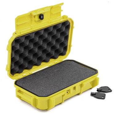 Seahorse 56 Portable Waterproof Hard Protective Micro Case with Accuform Foam  Mil SpecUSA Made  IP67 WaterproofLockableAirtightSmell Proof  for Hand Tools Hobby Tools