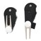 Lacinoeo Metal and Foldable Golf Divot Tool  5in1 Premium with Golf Ball Marker  Golf Gifts for Men  Accessories for WomenGolf Divot Tool