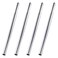 MingQiEven 4 Pieces Golf Club Shaft Extensions 058 Inch Steel Suitable for Iron and Wood Clubs Essential Repair and Upgrade Kit