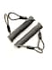 LORADAR 2Pack AntiLost Rope Bicycle Security Disc Lock Reminder Bike Cable Luggage Lock Safety Stainless Steel Cable Wire Double Loop SelfCoiling Cable Safety Wire 6Foot 50mm Diameter 2Pack