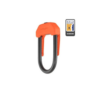 Hiplok Unisexs DX D Bicycle Lock Orange 14 mm x 15 x 85 cm