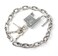 WANLIAN Security Chain and Lock KitChain LocksChain Length with 2 Inch Length40mm Cut Proof Lockfor Bikes Lockers File Cabinets Wardrobes Small Fences Refrigerator DoorScoote