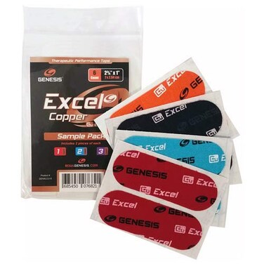 Genesis Bowling Excel Copper Performance Tape Sample Pack
